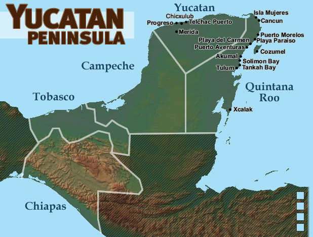 mexico yucatan peninsula The yucatan peninsula in mexico is so much more than just cancun, tulum and playa del carmen if you look at the map of yucatan, you can easily spend a few months in the area and still not explore everything. mexico yucatan peninsula The yucatan peninsula in mexico is so much more than just cancun, tulum and playa del carmen if you look at the map of yucatan, you can easily spend a few months in the area and still not explore everything.