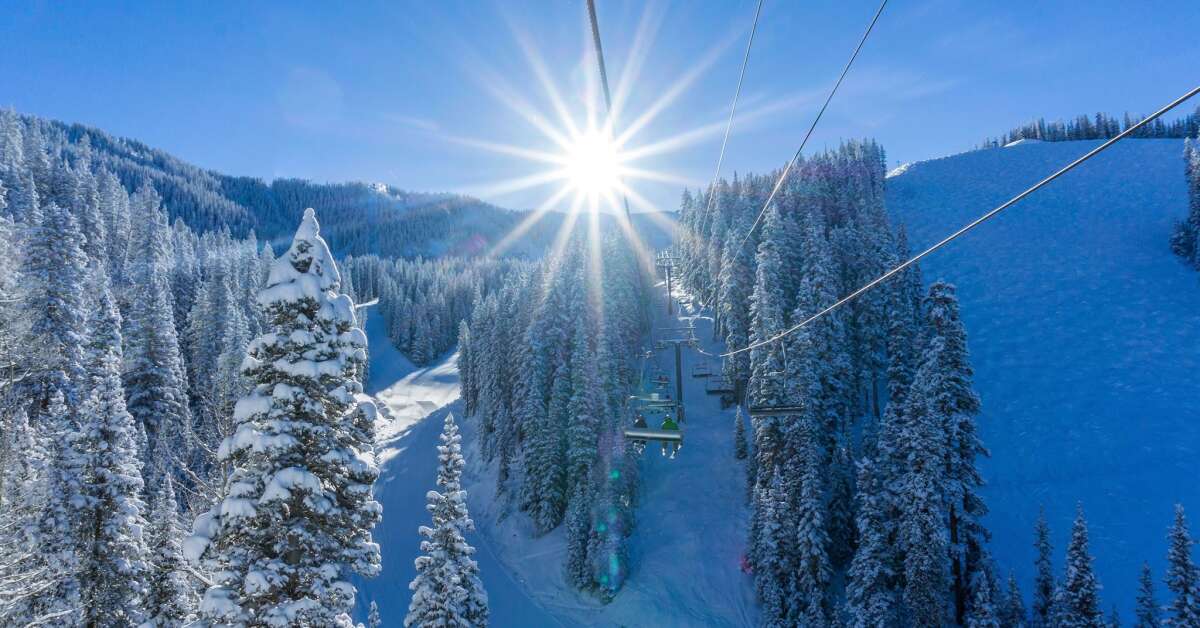 Accommodations In Telluride Colorado Ullr Ski Lift and Slope