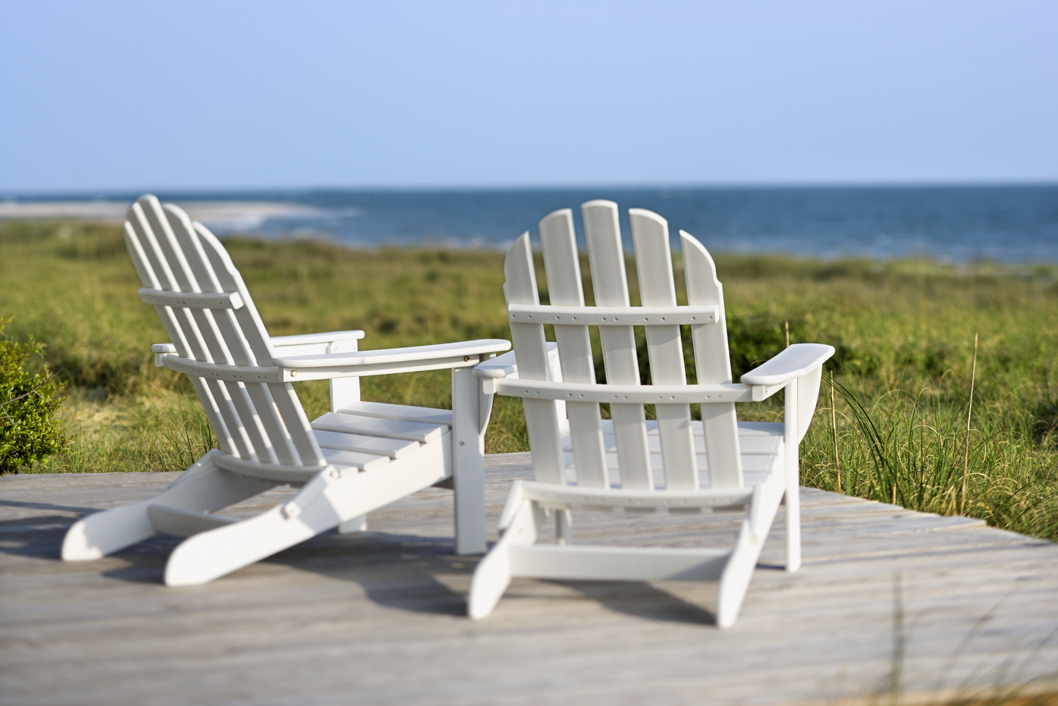 View from the Adirondack Chairs on Bald Head Island