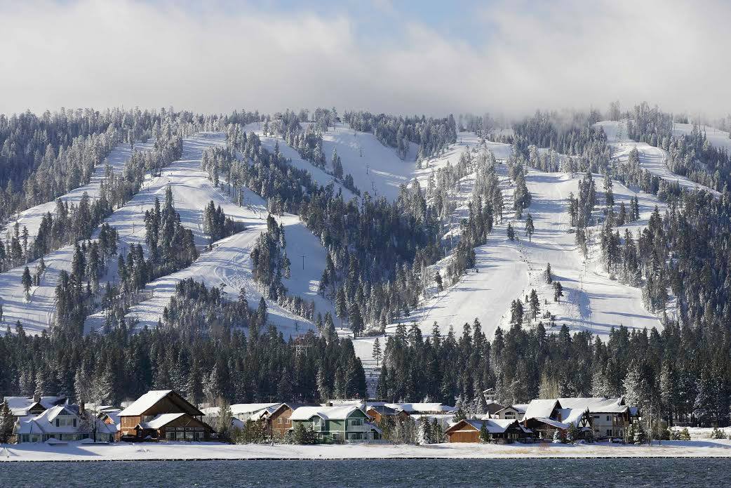 Big Bear Mountain Ski Resort Ski Slopes Inland Empire California