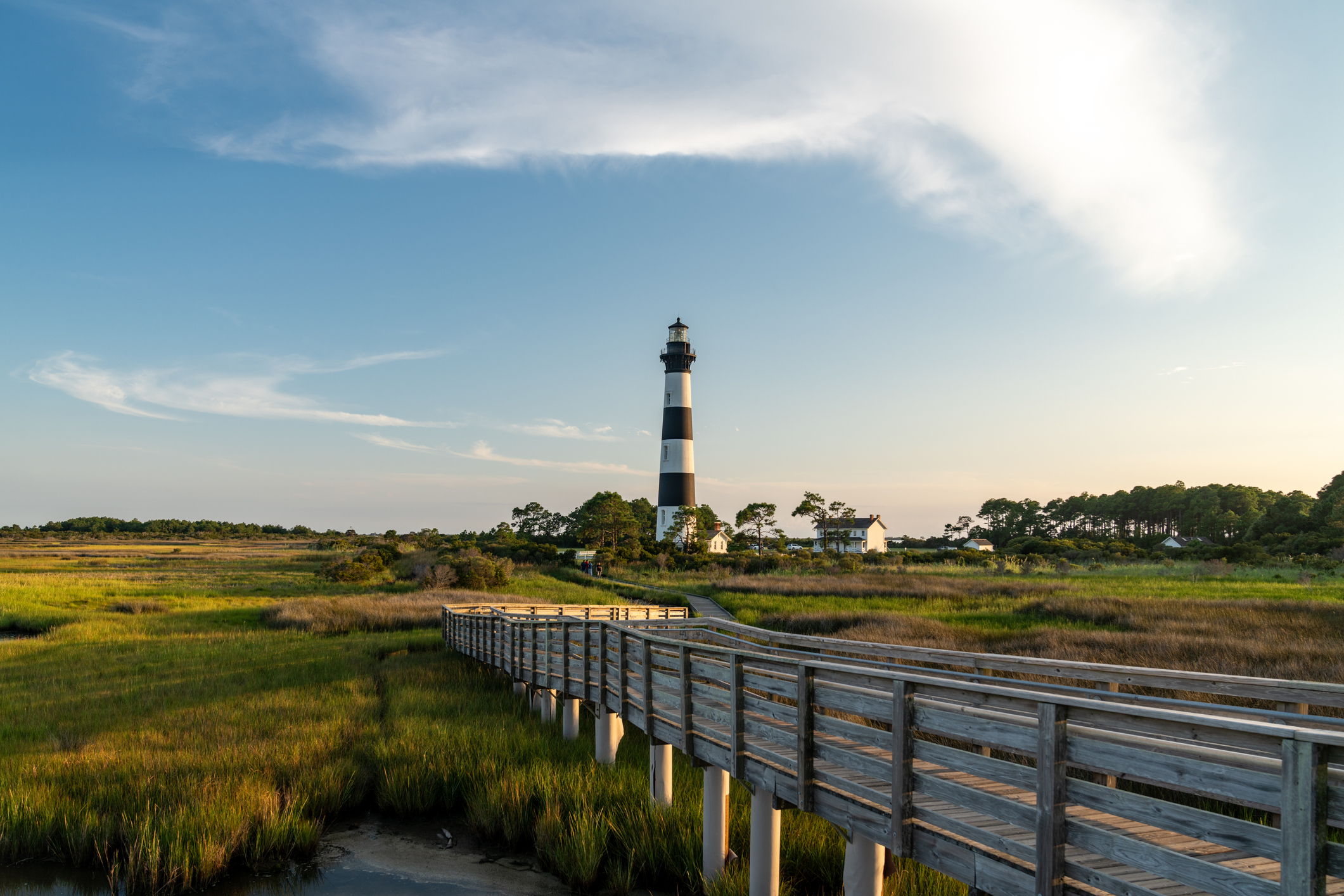 Bodie Island Lighthouse Station in the Outer Banks (OBX)