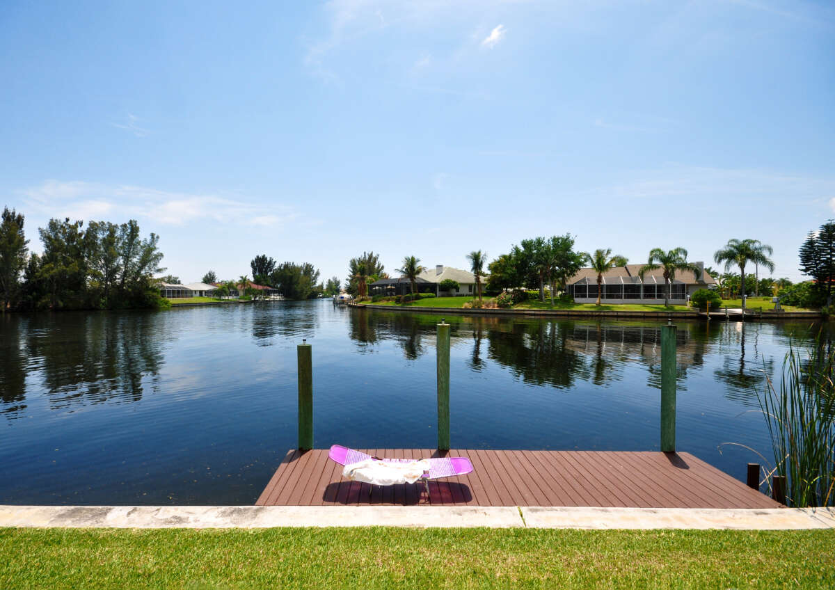 Canal View Cape Coral Florida Vacation Home