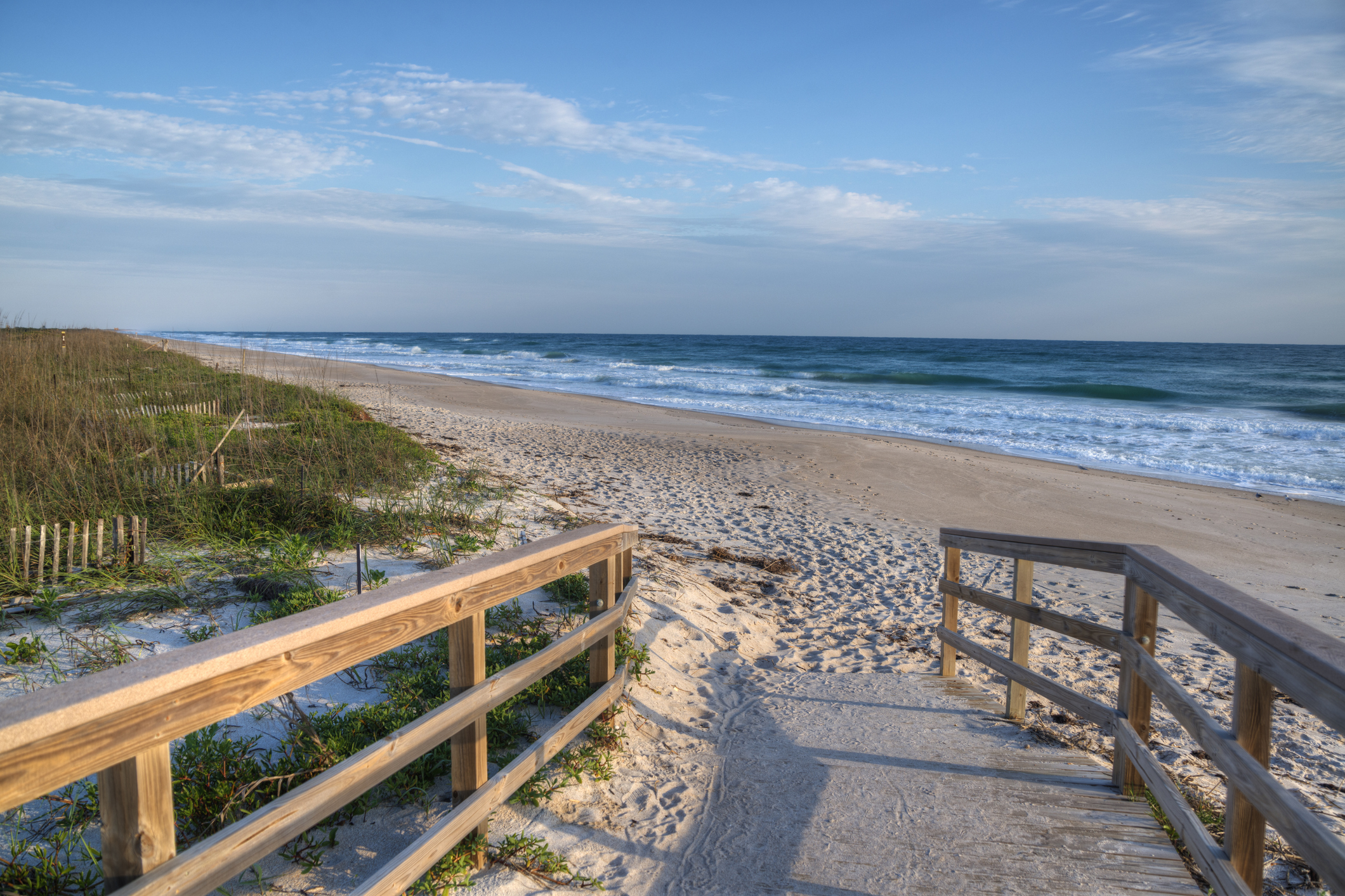 Canaveral National Seashore near New Smyrna Beach Florida