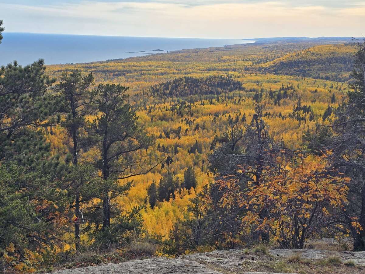 Carlton Peak in the Sawtooth Mountains of Minnesota