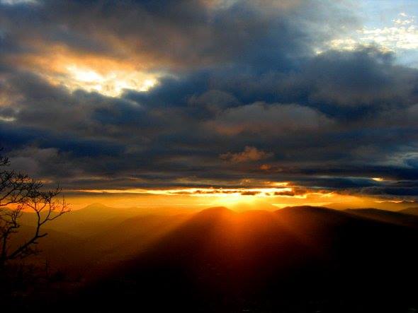 Carolina Mountain Properties Rentals Ashe County Blue Ridge Mountains Sunrise.