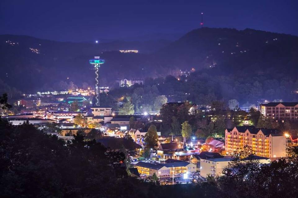 Space Needle in Downtown Gatlinburg