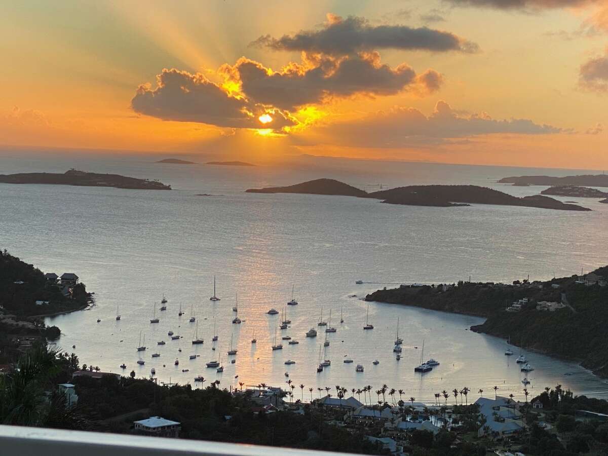 Cimmaron Property Management Sunset Vista Villa St John Cruz Bay Virgin Islands Caribbean.