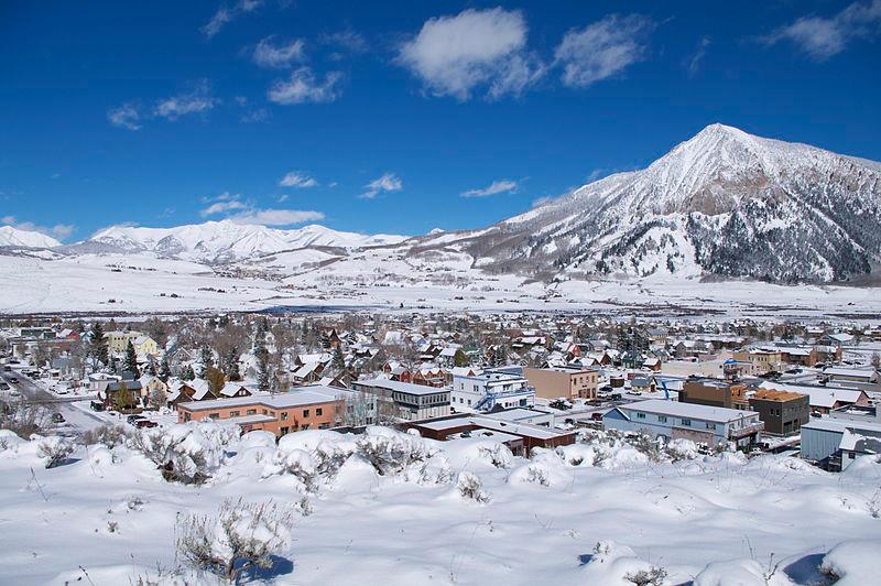 Crested Butte Colorado known as the origin of Mountain Biking in Colorado