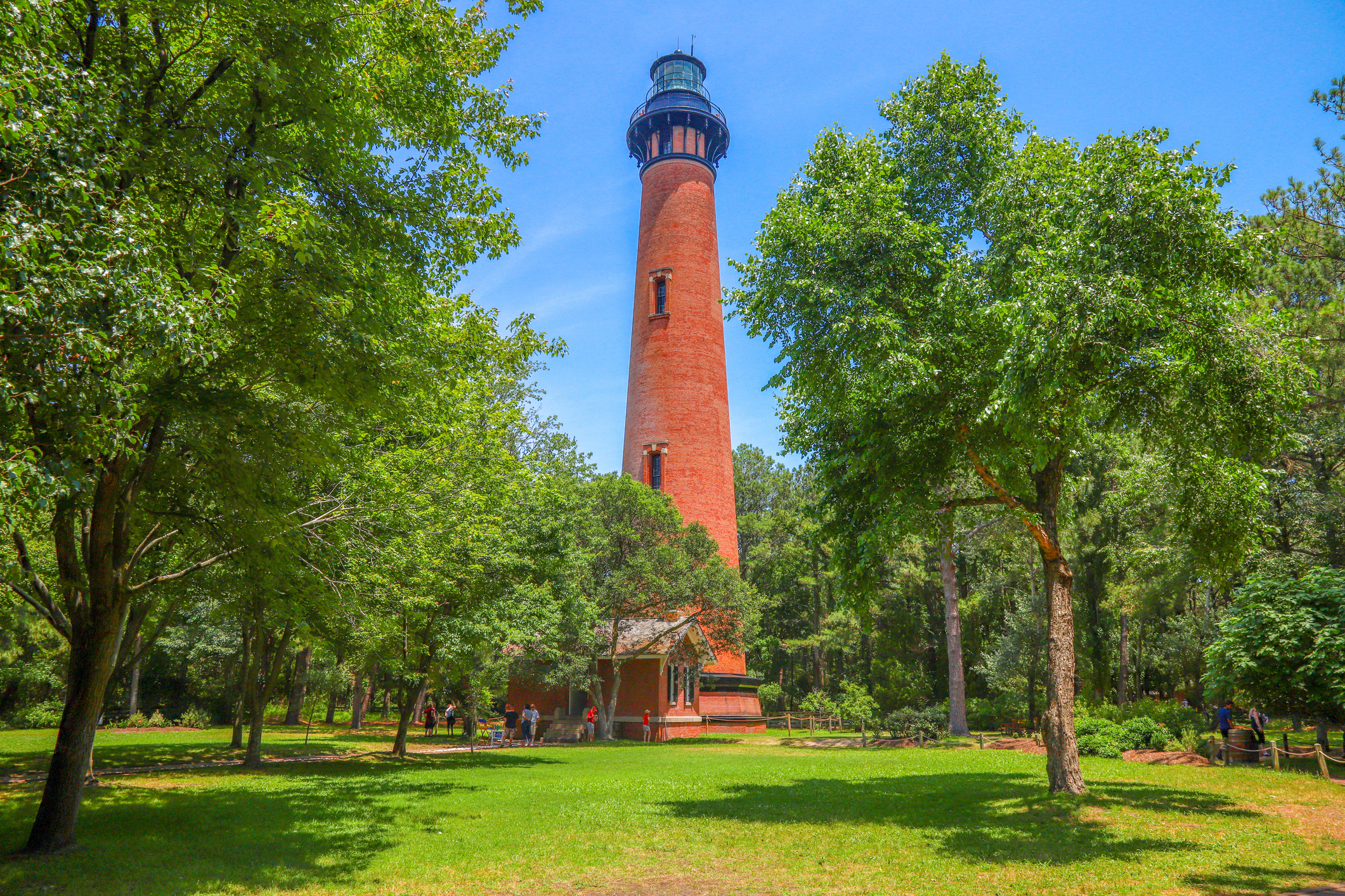 Currituck Beach Lighthouse in Corolla Outer Banks NC