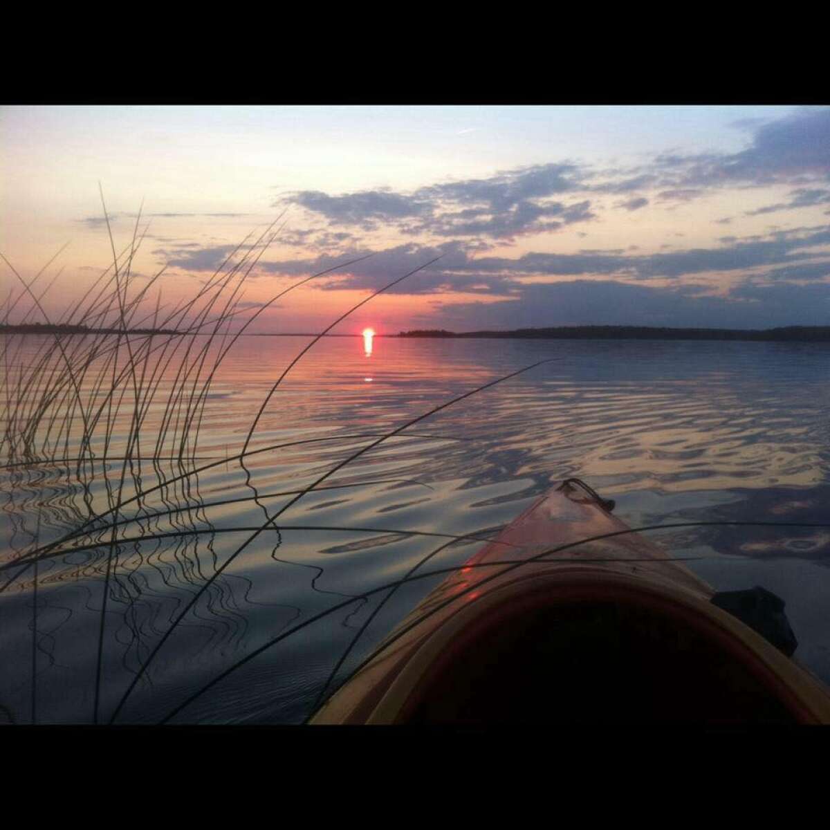 Kayak on Lake Huron around Drummond Island in Michigan's Upper Peninsula 