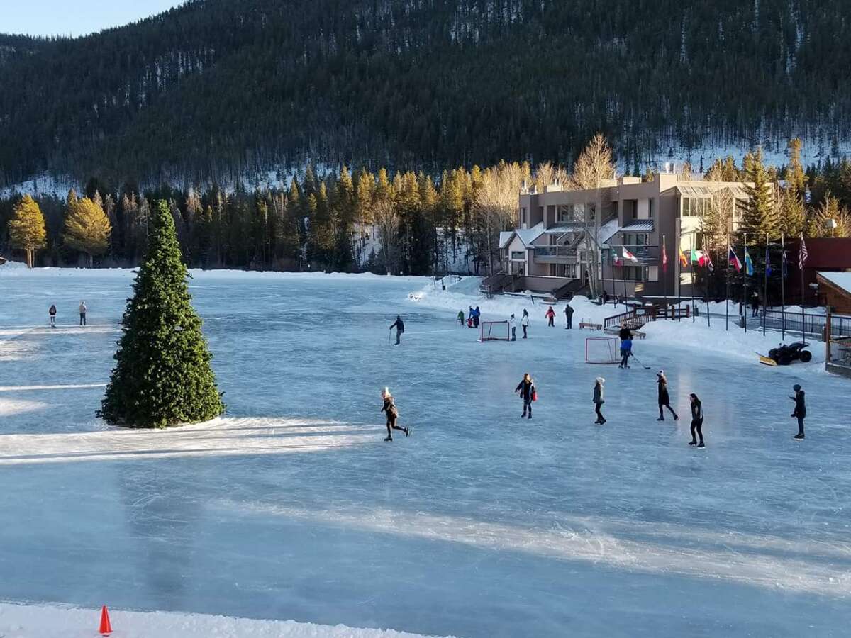 Keystone Lake Ice Rink Lakeside Village Keystone