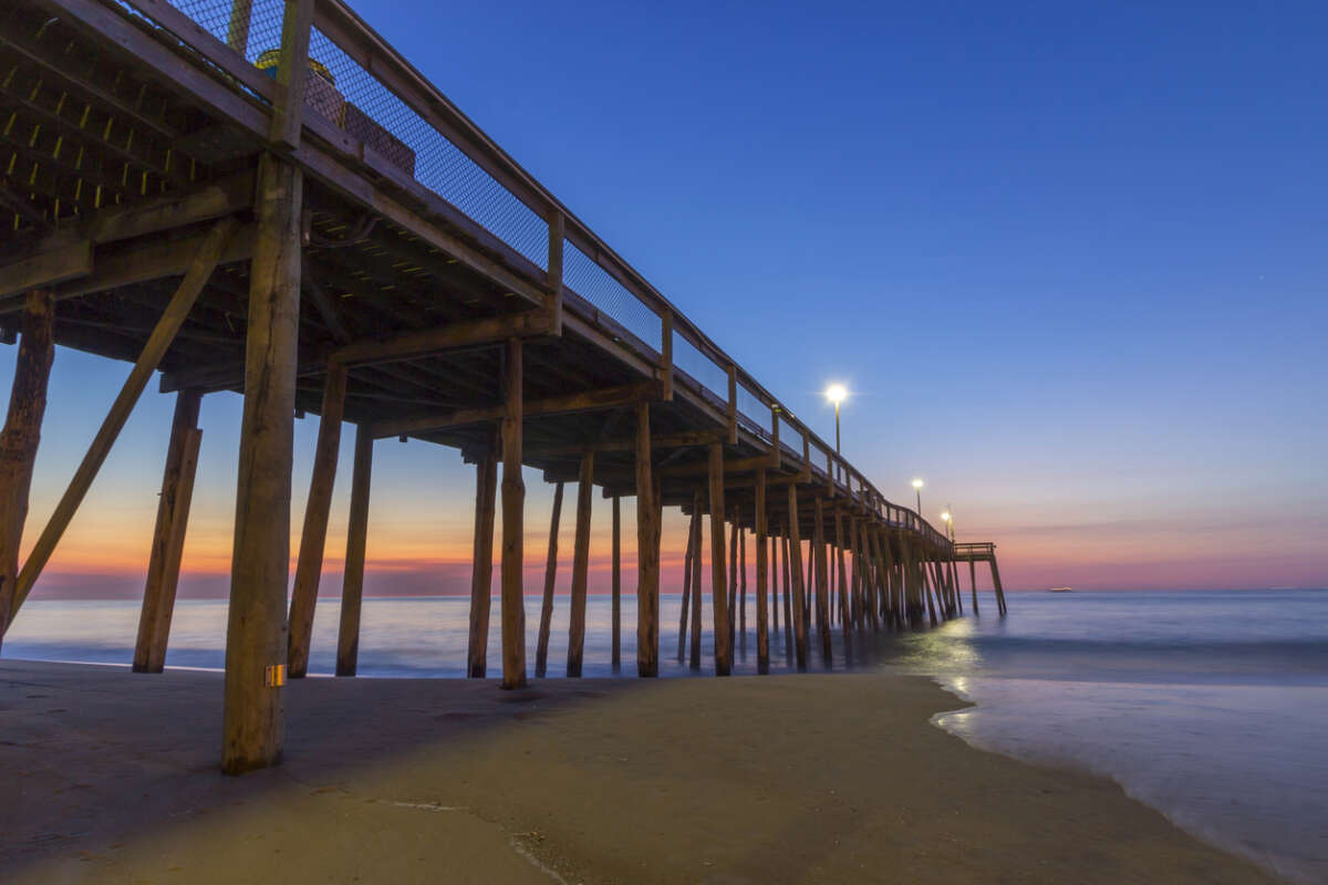 Fishing Pier in Ocean City Maryland