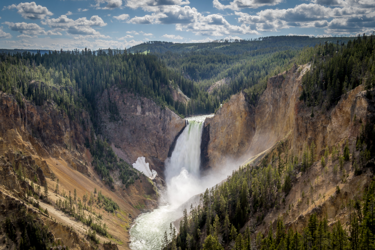 Things To Do Yellowstone National Park Grand Area Lower Falls