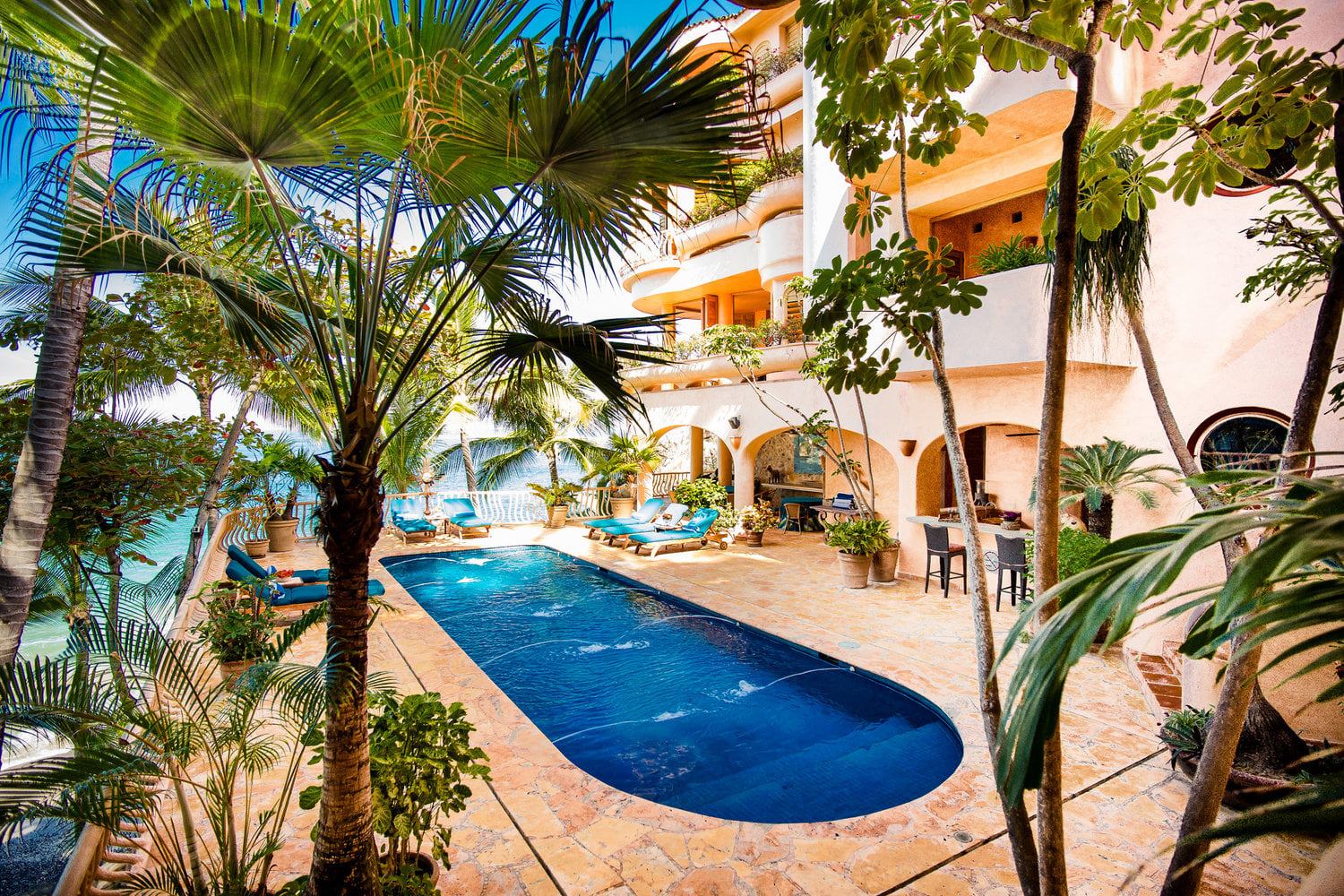 Vacation Vallarta Puerto Vallarta Mexican Riviera Luxury Villa Rental 7 Bedroom 9 Baths
