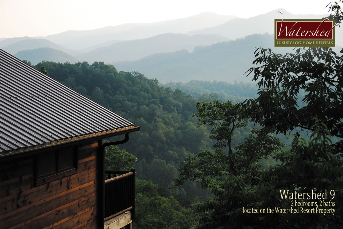 Watershed-Cabins-Bryson-City-Luxury-Log-Cabin-Rental-View