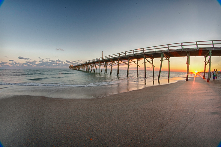 Atlantic Beach Pier Crystal Coast North Carolina
