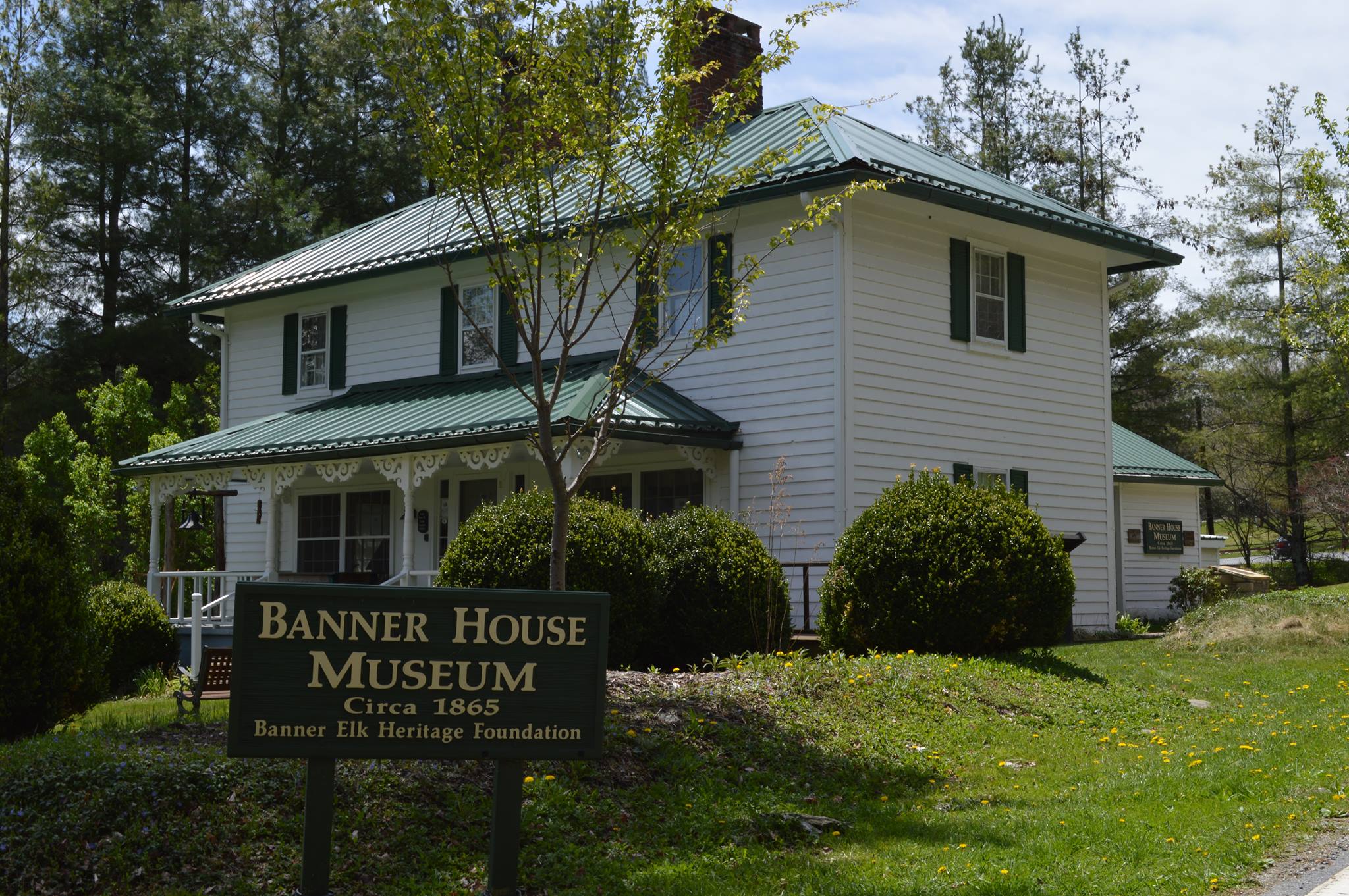 Banner House Museum in Banner Elk North Carolina Blue Ridge Mountains