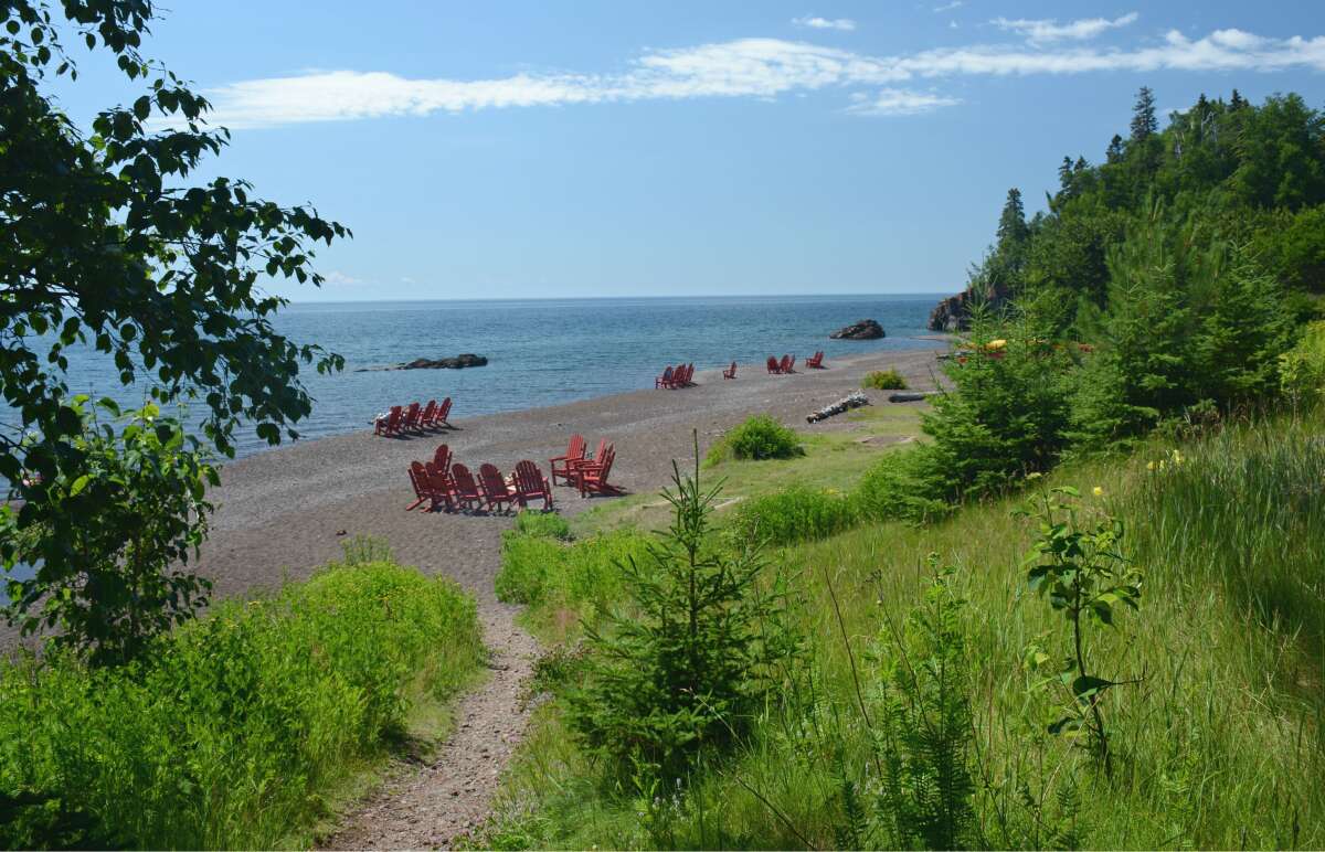 Lutsen, MN | Lake Superior Beach Shoreline