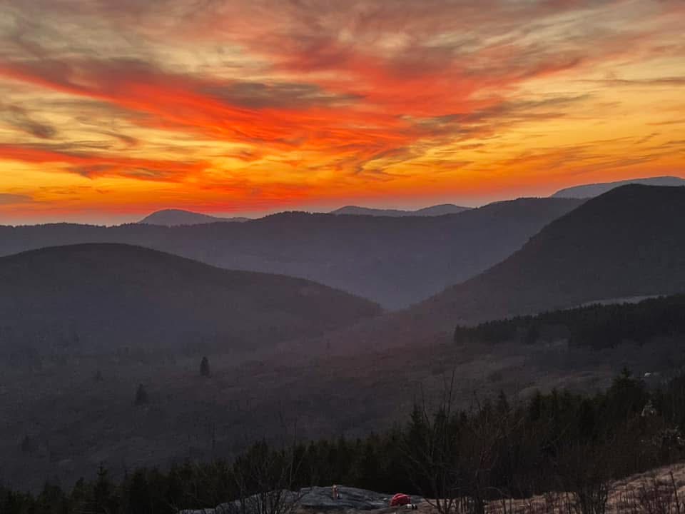 Blue Ridge Mountains North Carolina View from Blue Ridge Parkway