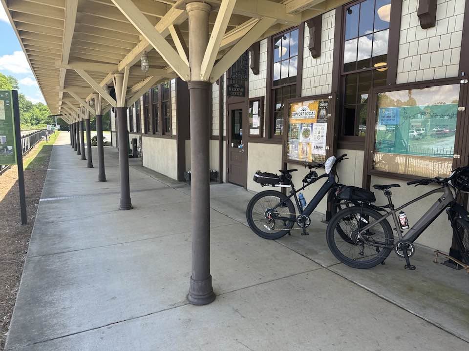 Cedartown Depot on Silver Comet Trail