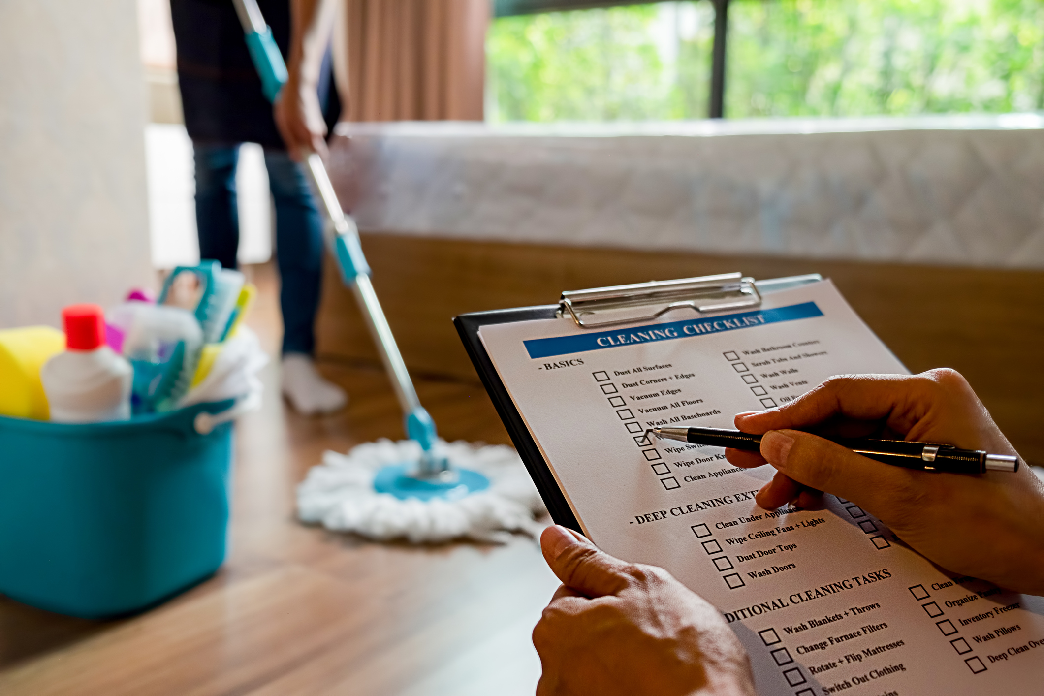 Deep Cleaning a Vacation Rental Property