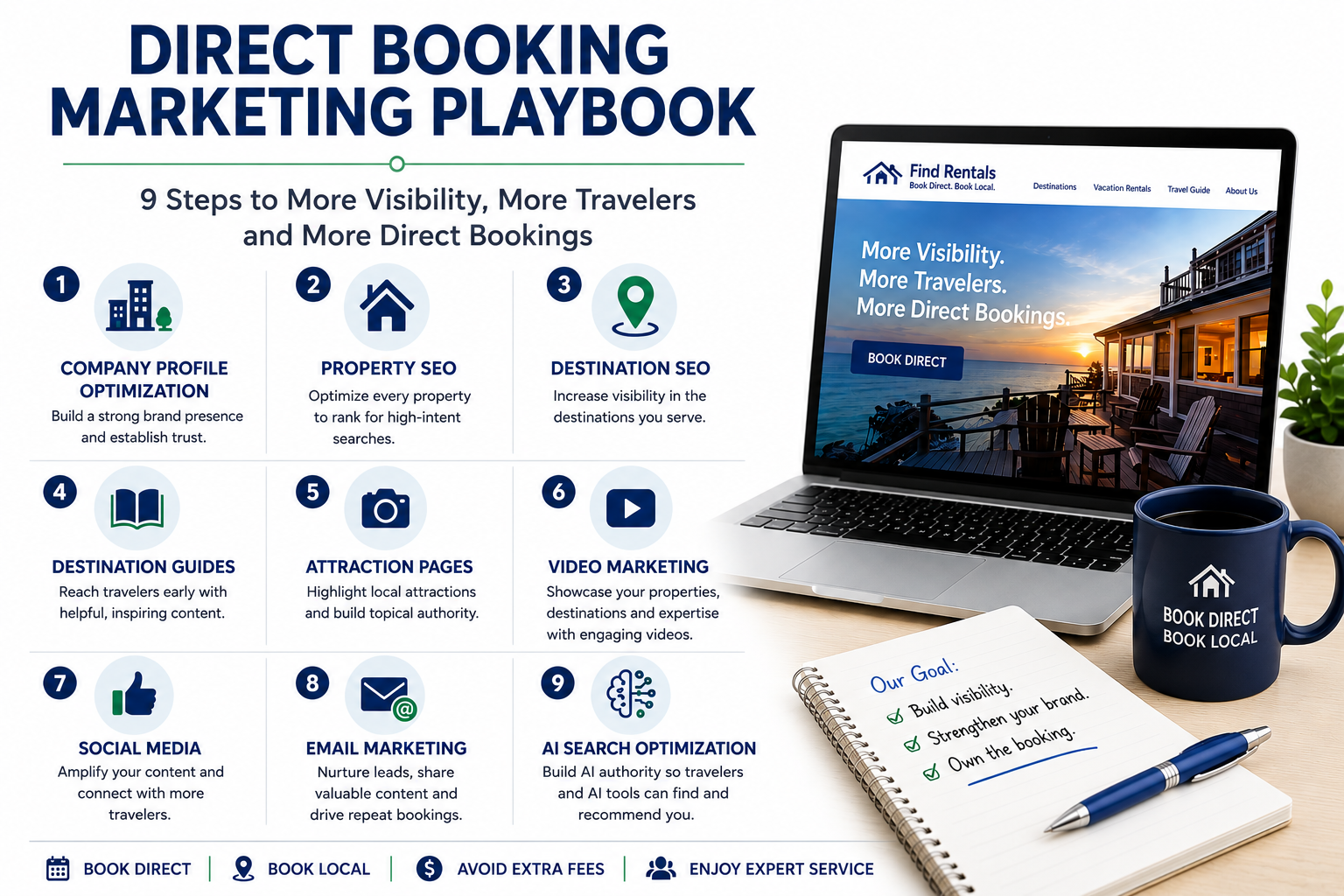 Book Direct Marketing Playbook