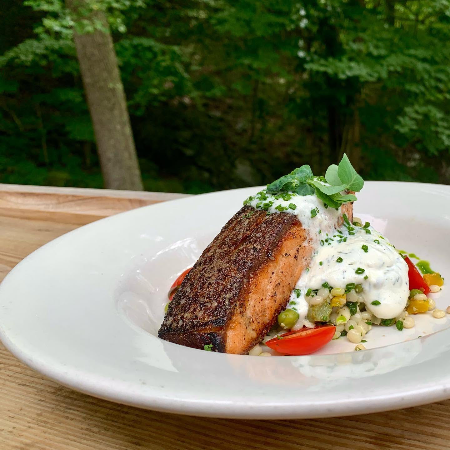 Fish Dish at Gamekeeper Restaurant and Bar in Boone NC