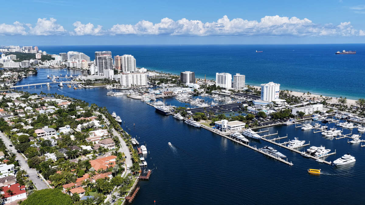 Fort Lauderdale Florida Skyline