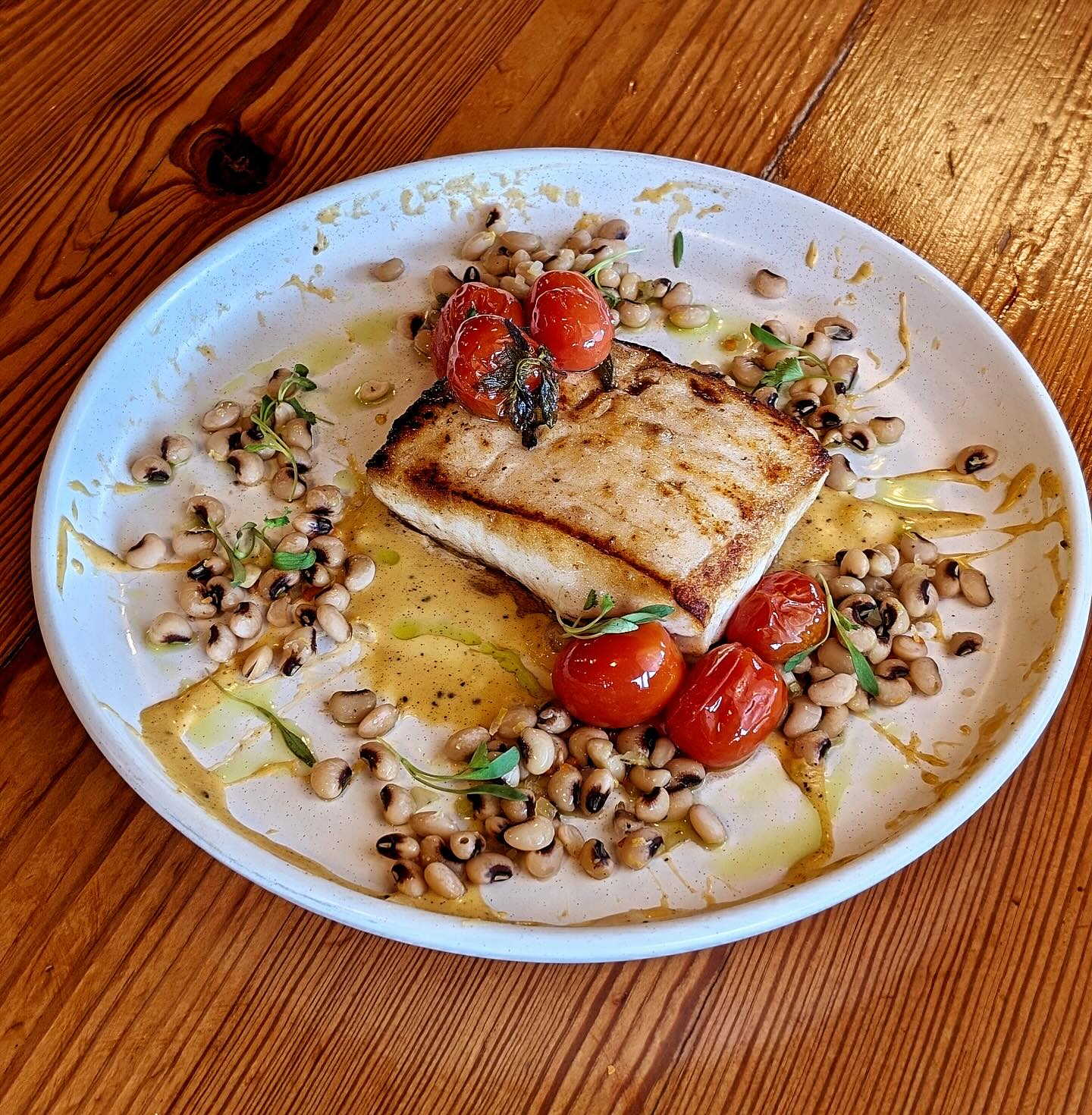 Halibut at Beach Shop & Grill on Topsail Island
