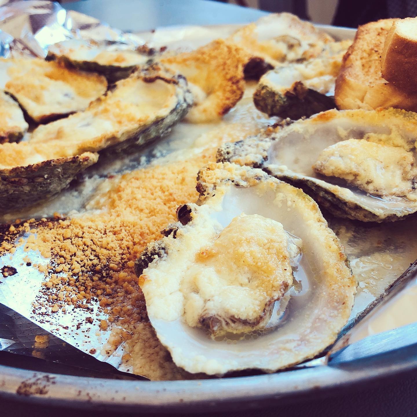 Indian Pass Raw Bar Baked Oysters