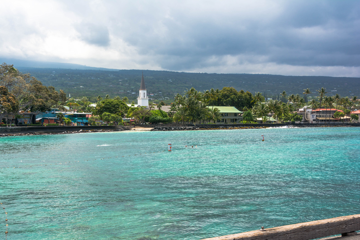 Kailua-Kona Village on the Big Island of Hawaii