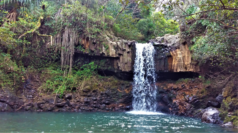 Waterfalls in Lahaina Maui Hawaii