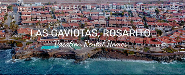 Las Gaviotas Rentals Rosarito Beach Mexico Vacation Rental Villas