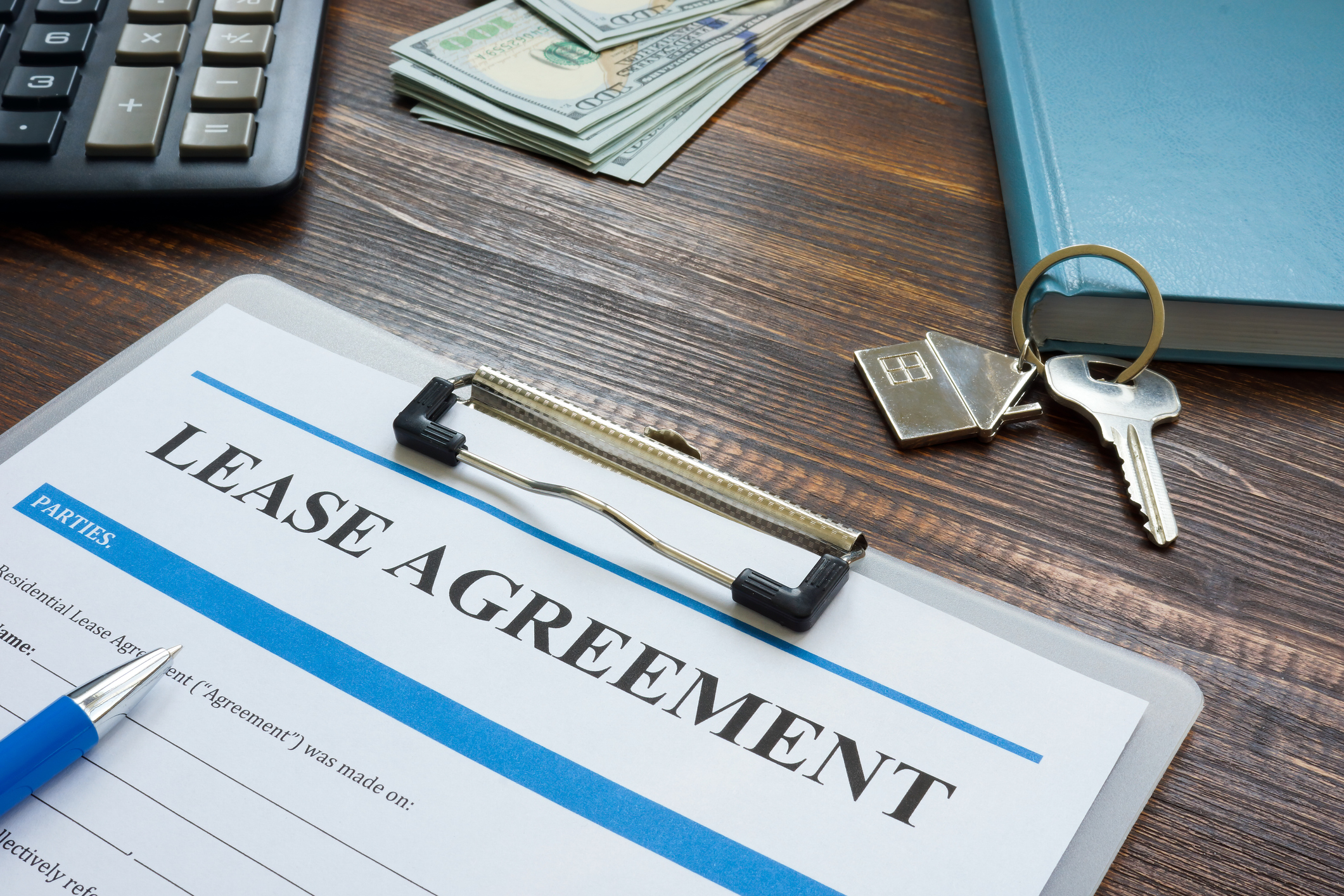 Signing a Lease Agreement