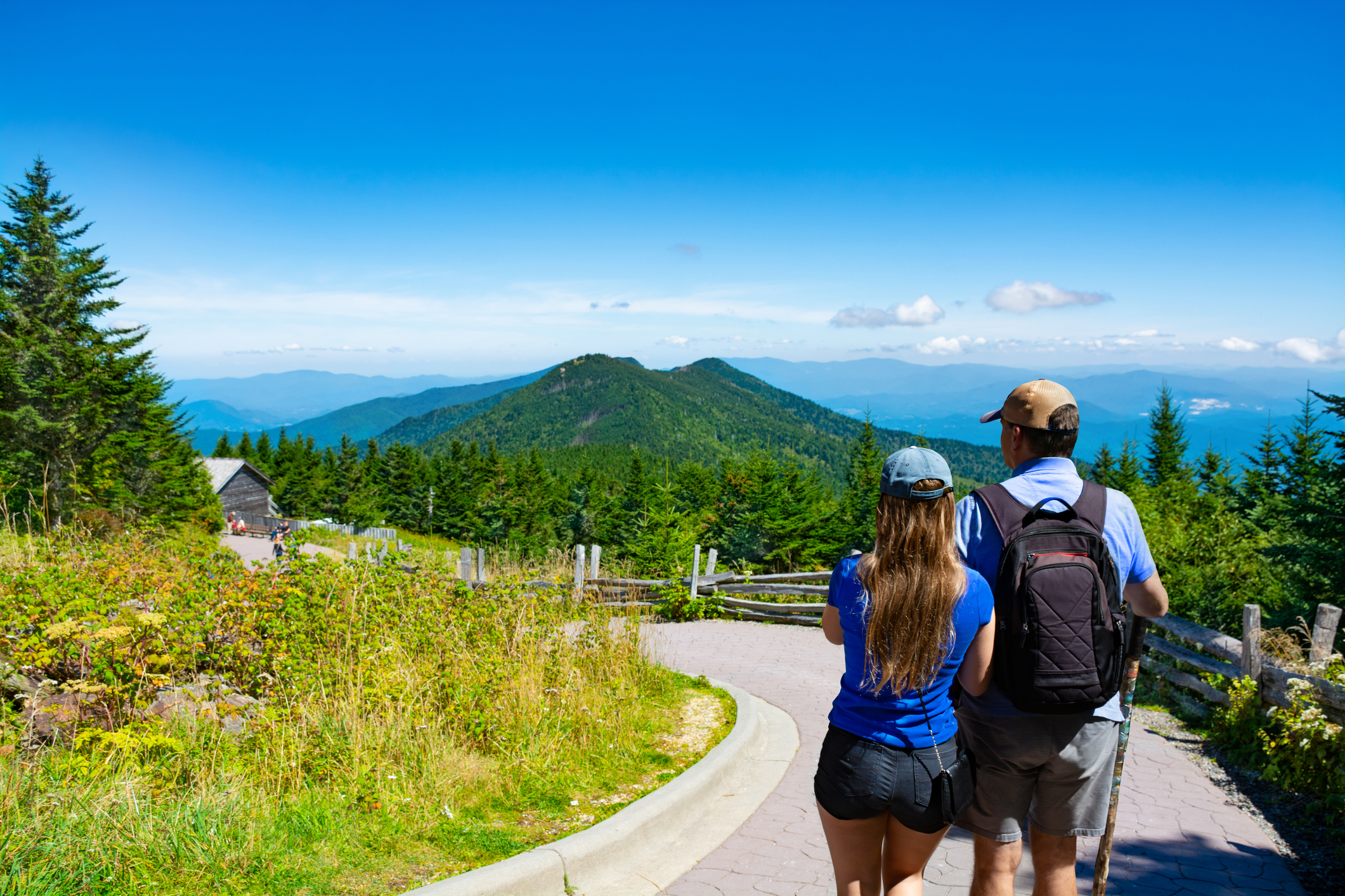 Mount Mitchell State Park Hiking in the Blue Ridge Mountains of North Carolina