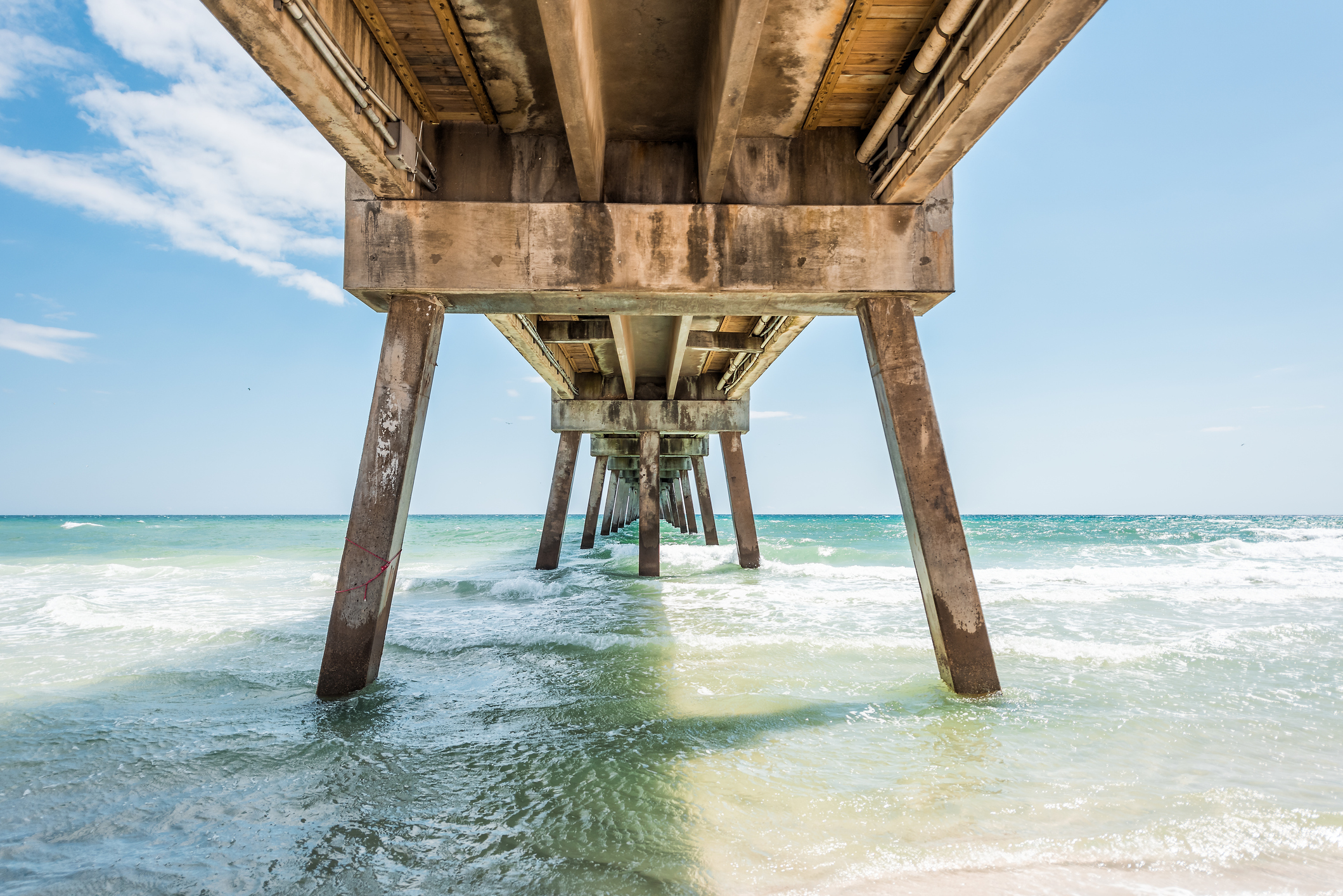 Okaloosa Island Fishing Pier Fort Walton Beach Florida