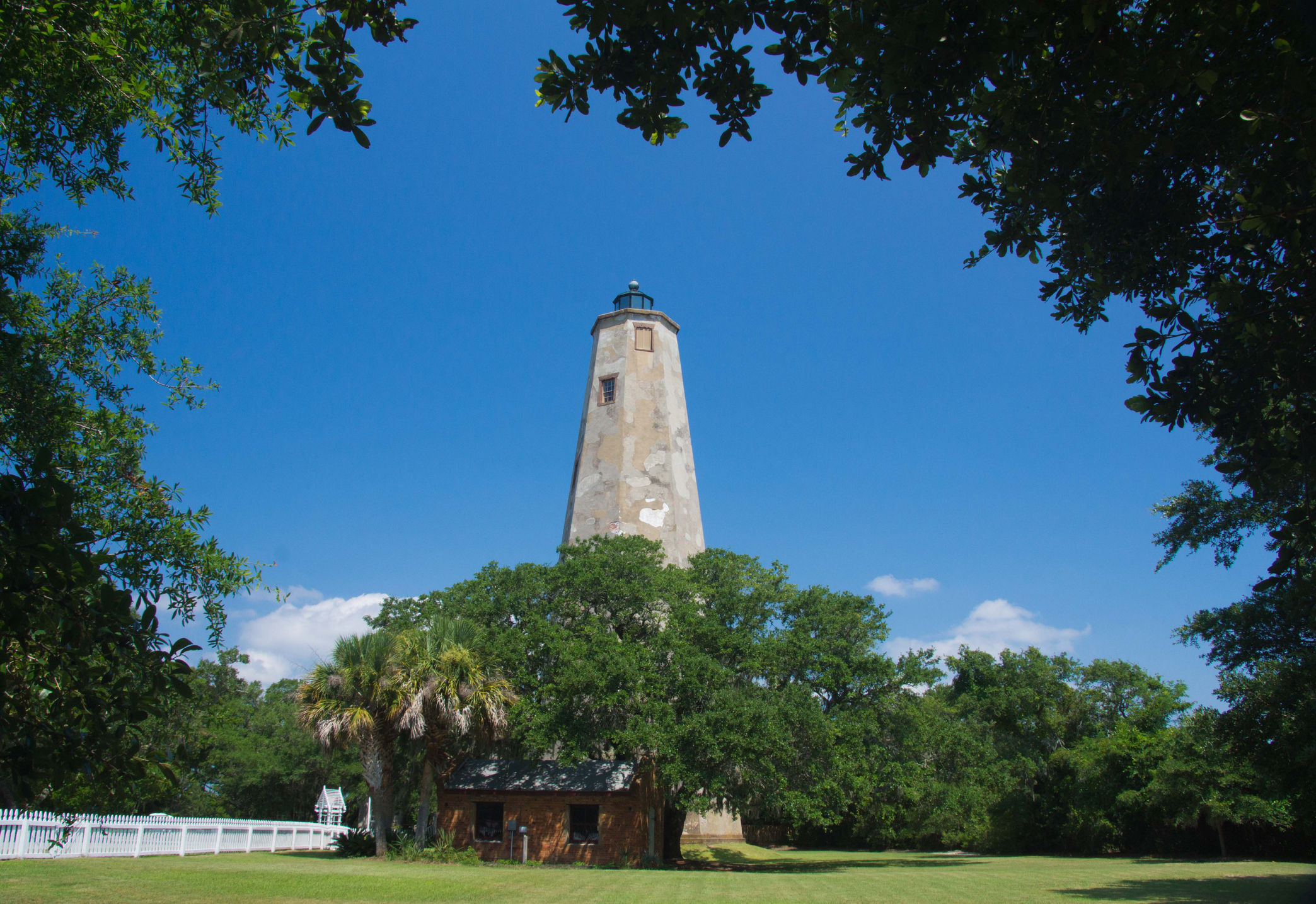 Old Baldy Lighthouse Bald Head Island North Carolina