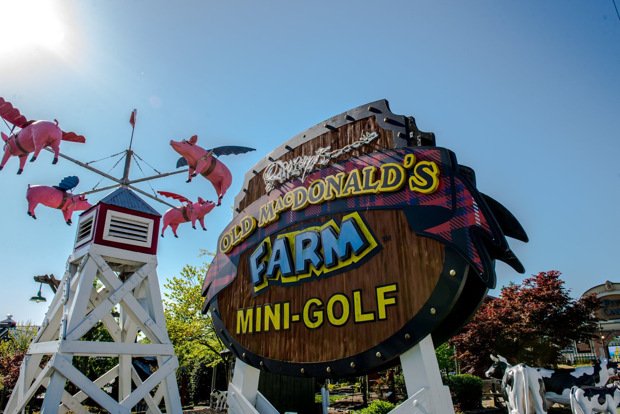 Ripleys Old Macdonald Mini Golf in Sevierville Tennessee