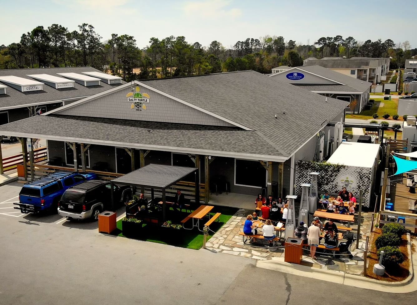 Salty Turtle Beer Company Surf City NC on Topsail Island