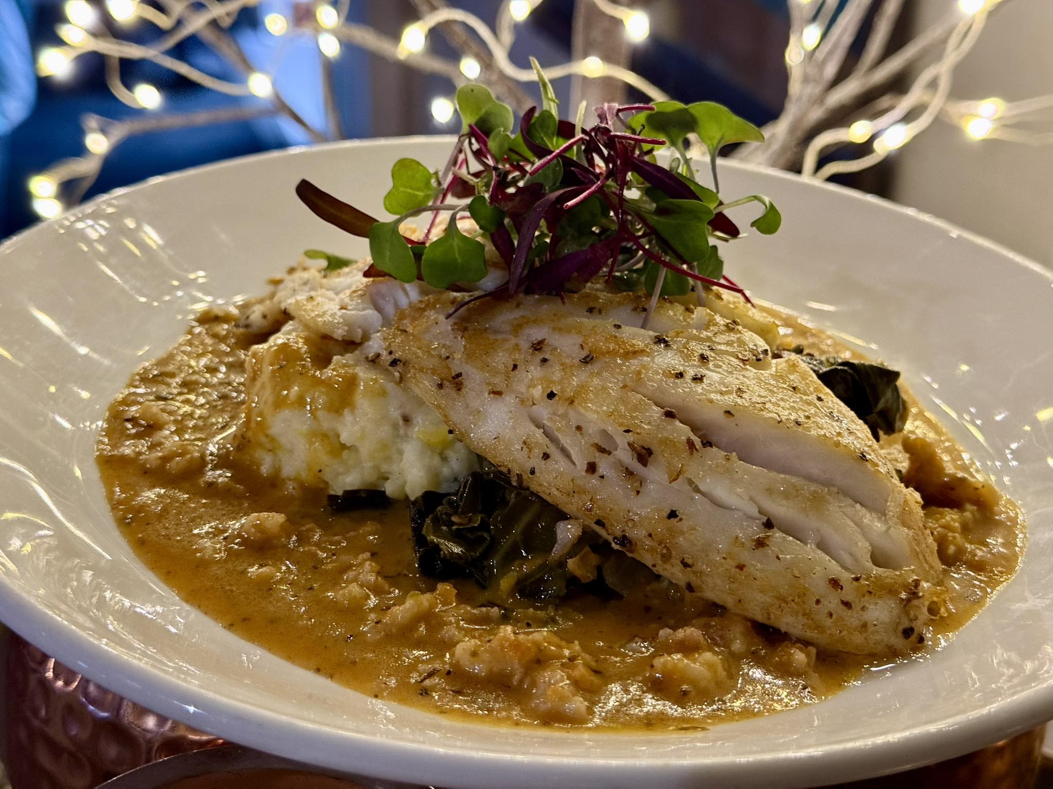 Fish Special at Salt 64 Oak Island, North Carolina