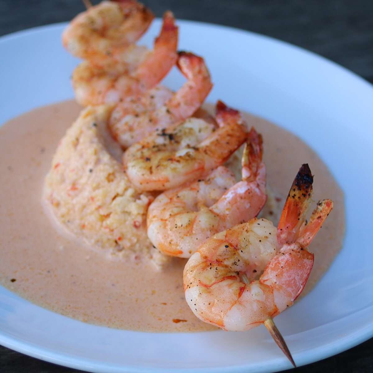 Delicious Shrimp Dish at Cobalt The Restaurant