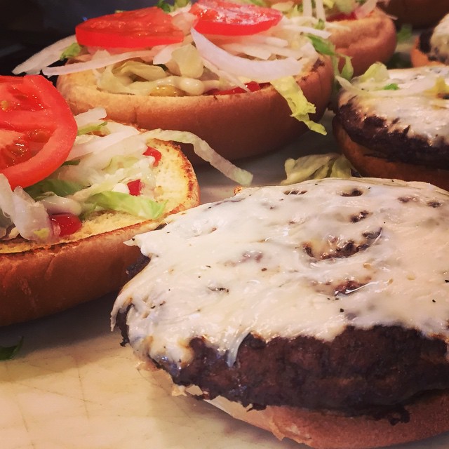 Hamburger Sub at Southern Shores Pizza and Deli