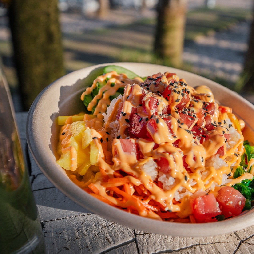 Ahi Tuna Salad at The Gulf Restaurant on Okaloosa Island