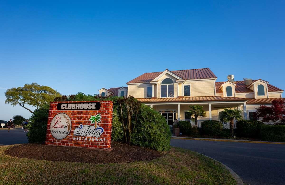 The Links at Brick Landing and The Tides Restaurant.