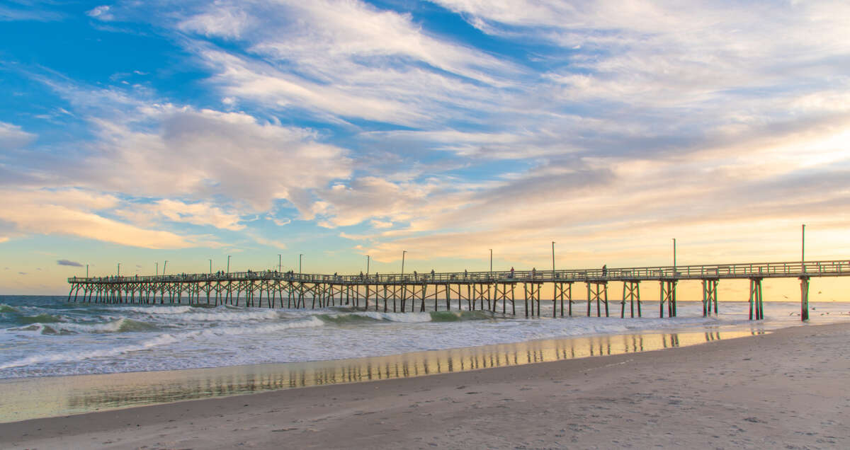 Topsail Island North Carolina Pier