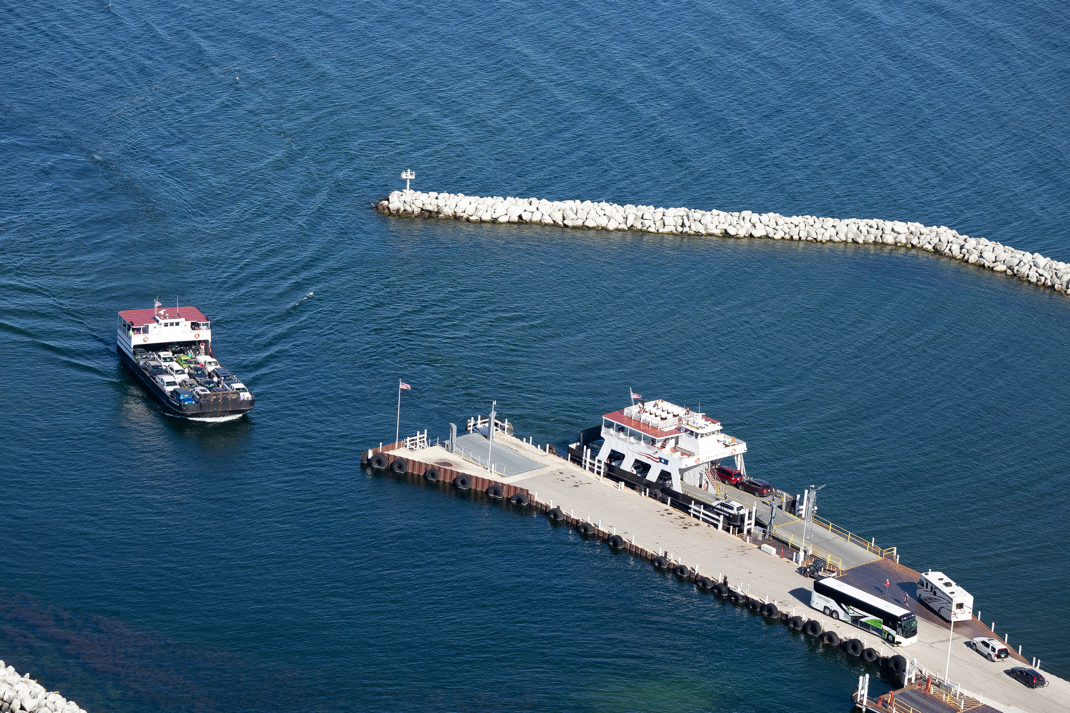 Washington Island Ferry Northport Pier on the Door Peninsula
