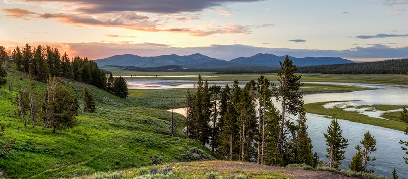 Yellowstone's West Gateway in the Spring