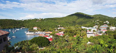 View overlooking Cruz Bay