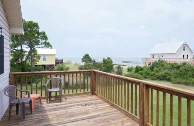 Pet Friendly vacation home for rent in Fort Morgan with 3 bedrooms bay and gulf views