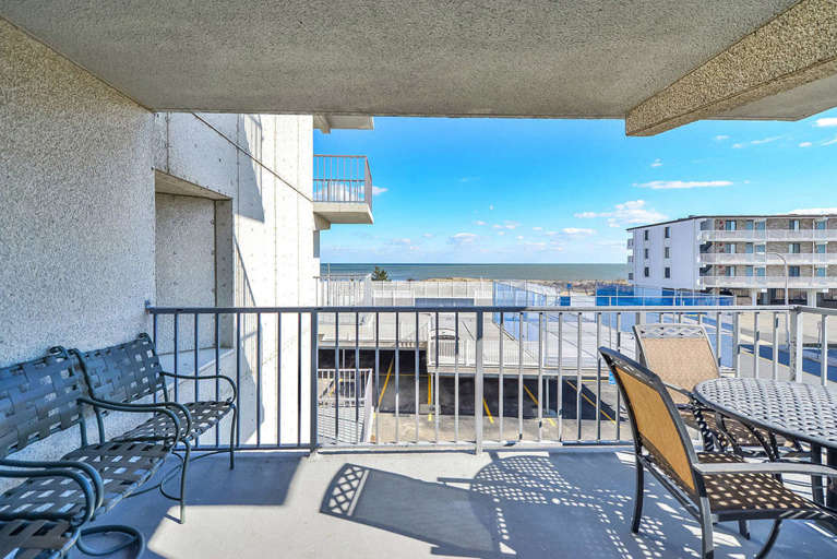 Balcony View at Sea Terrace 207